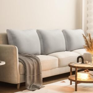 Three-piece backrest pillow set