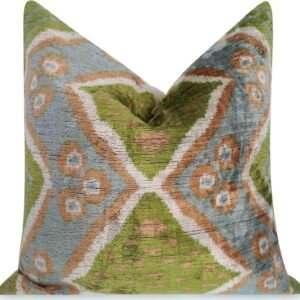 Handmade velvet throw pillows